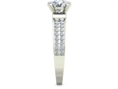 Wedding Ring  3D print model 88