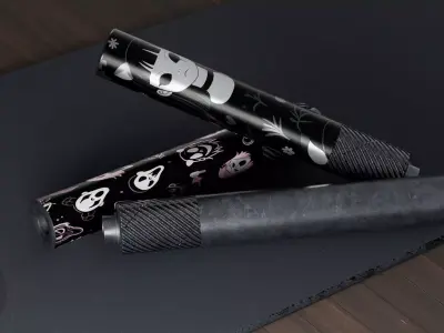 Silencer Tactical Suppressor Pack Variant 02 Free low-poly 3D model