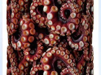Octopus Seamless Texture Texture Textured