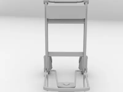 Airport Trolley 3D model