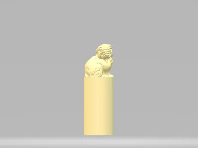 Beasts Brave Seal  3D print model
