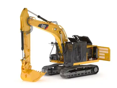 Small Excavator 316E 3D model