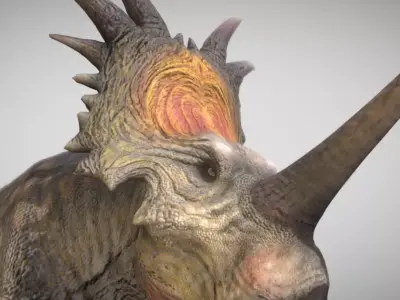 Styracosaurus  V2 Low-poly 3D model