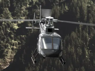 Eurocopter AS 350 N3 3D model
