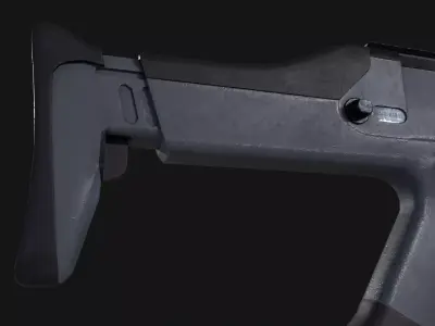 XM8 Rifle Low-poly 3D model purchase
