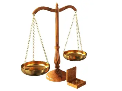 Balance Scale 3D model