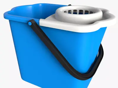 Mop bucket 3D model