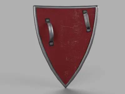 Shield samsung galaxy tab Low-poly 3D model
