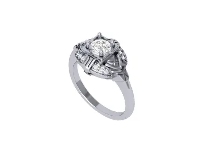 Wedding Ring  3D print model 416