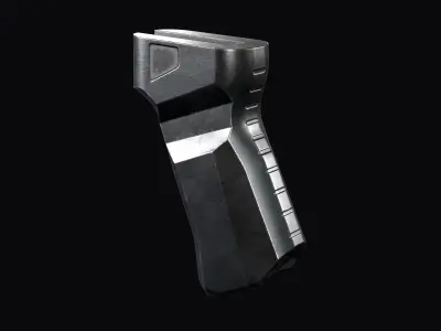 Aeroknox Scorpius pistol grip AK 74 AKM Low-poly 3D model