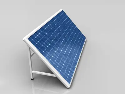 Solar Panel 3D model buy