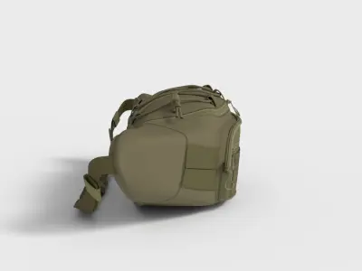 WAIST BELT BAG Low-poly 3D model
