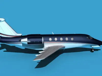 Cessna Citation 650 III V05 3D model