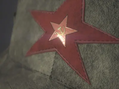 WAR HAT Low-poly 3D model