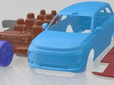 Lixiang L9 2024 Printable Car  3D print model