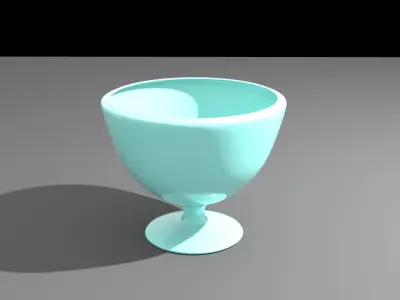 tea Cup Free low-poly 3D model