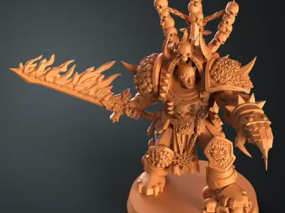 Traitor Heavy Champion 3D print model