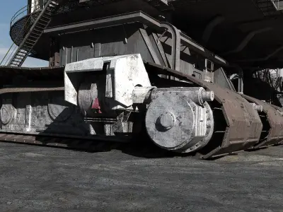 Bagger 288 Excavator (Schaufelradbagger) 3D model