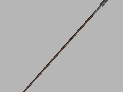 English polearm 3D model purchase