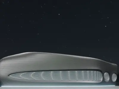 Sci-fi Building 3D model purchase