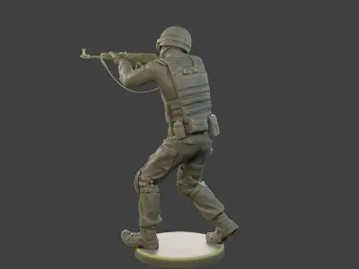 CzechSlovak Police Tactical Unit CPTU1 008 3D print model