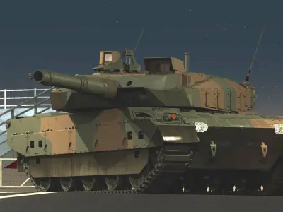 JGSDF Type10 TK 3D model