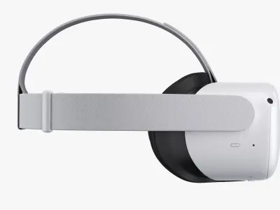 Oculus Quest 2 Headset 3D model
