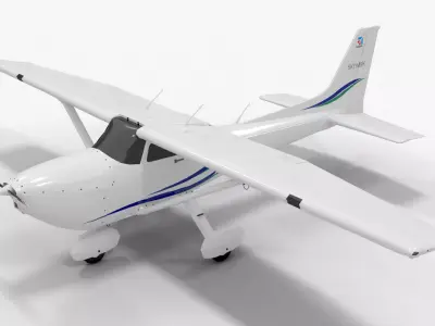 Plane 10 3D model