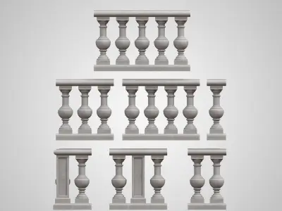  Stone Balustrade Kit 3 