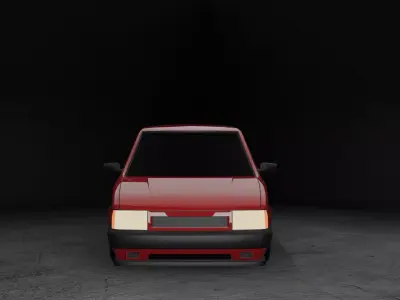 Stylized Tofas Sahin - Game Ready Low-poly 3D model