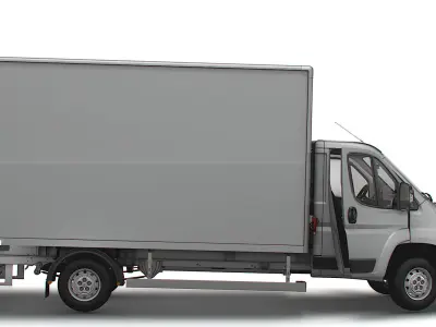 Peugeot Boxer Box HQInterior 4300WB 2023 3D model
