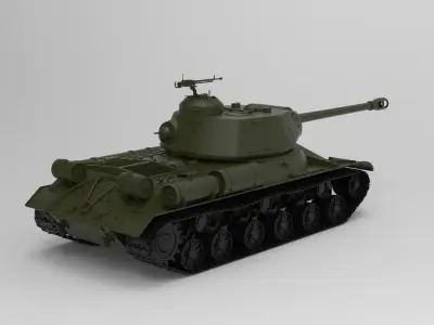 IS-2 Tank   3D model