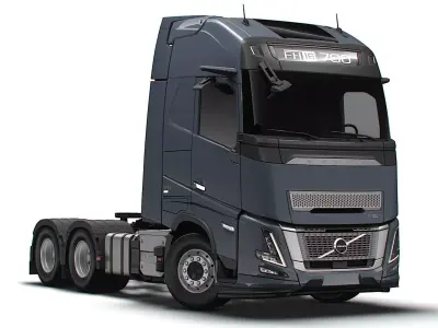 Volvo FH 16 Aero 6x2 Tractor 2026 3D model