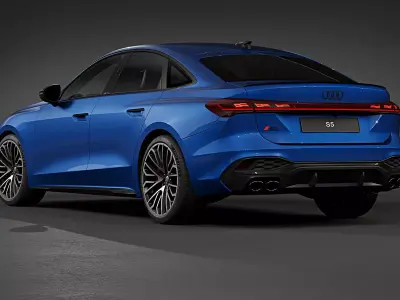 2025 Audi S5 Sedan 3D model