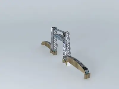 Hefbrug bridge Free 3D model