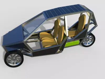 Reverse Trike 3D model