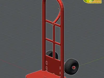 Coca Cola Mini Bottles Colection - Hand Truck collectible 3D print model