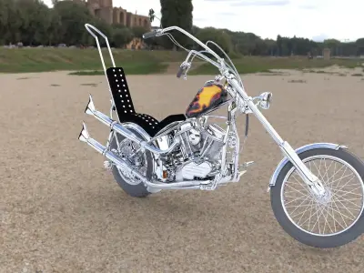 Chopper 3D model purchase