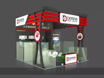 Exhibition - Area -6X6-3DMAX2012-014 3D model