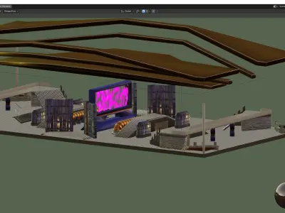 Training Grounds 3D model