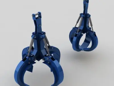 Polyp digger 3D model