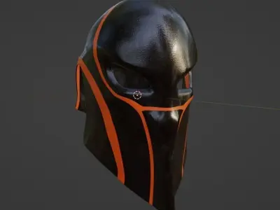 A mask 3D model
