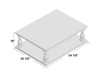 Philly Coffee Table 3D model