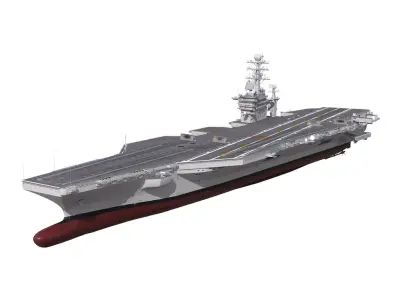 USS Harry S Truman CVN-75 3D model