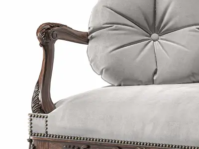 firstdibs louis armchair 2347 3D model