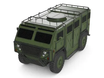 Military JLTV 3D model
