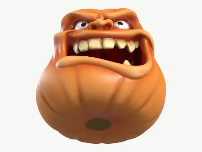 Jack O Lantern 3 3D model