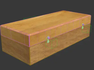 vintage scale box 3D model