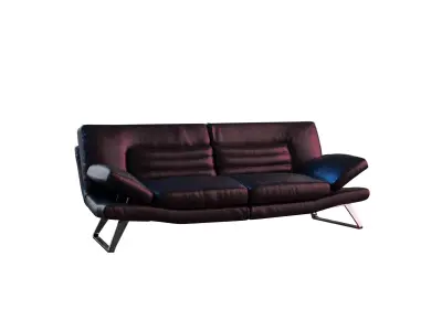 Adjustable Arm Sofa 01 Free 3D model