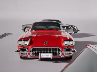 ArchViz Car Assets P09 - Unreal Engine 5 3D model